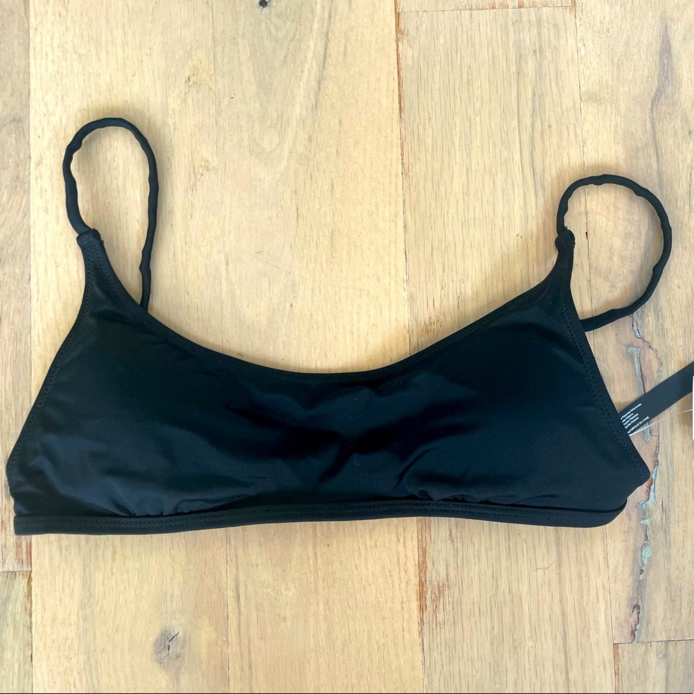 UO Scoop Neck String Bikini Top